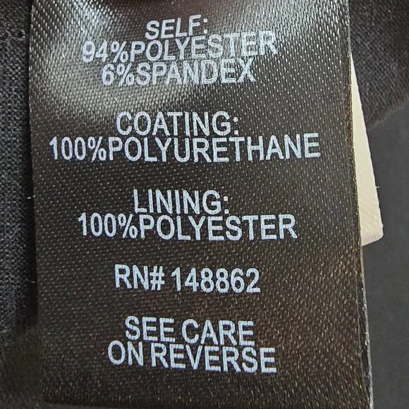 Torrid Peplum Faux Leather Tank Top - Deep Black - Picture 6 of 9